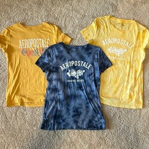 Lot of 3 Aeropostale women’s XL short sleeve T shirts. All EUC
